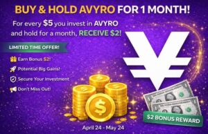 AVYRO (AVO) Crypto Bonus Event